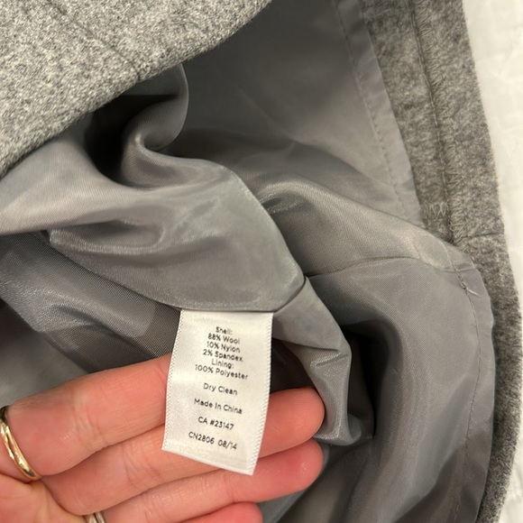 NWT Talbots Wool Blend A-Line Skirt, Sz 8 - Picture 4 of 5